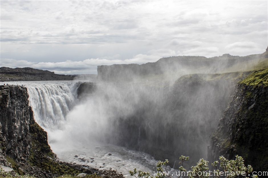The mighty Dettifoss waterfall