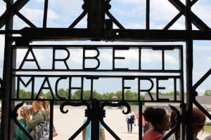 Dachau: Concentration camp gate