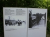 Another information board which signifies how the prisoners arrived in the camp