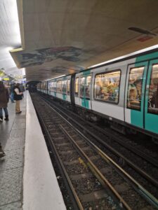 Paris metro stations